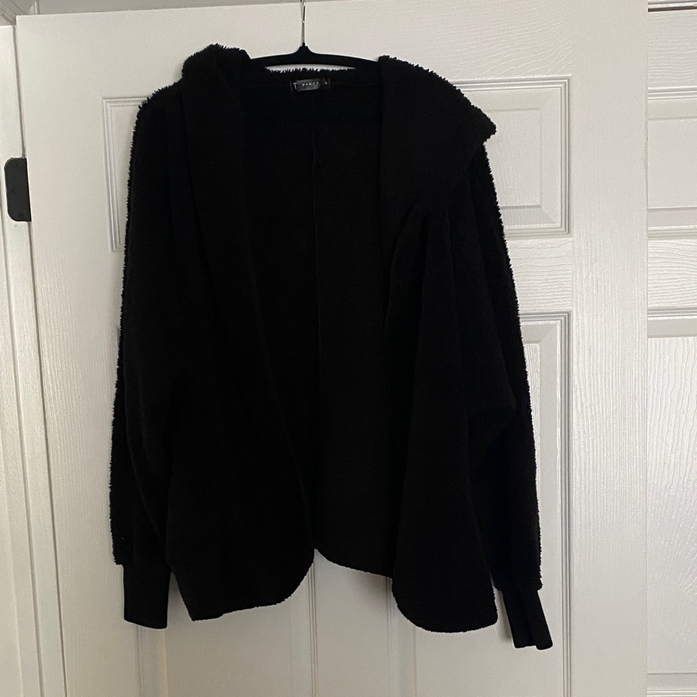 Faded Glory Black Cardigan Sweater